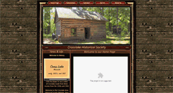 Desktop Screenshot of crosslakehistoricalsociety.org